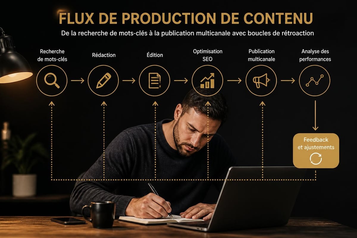 Content workflow process