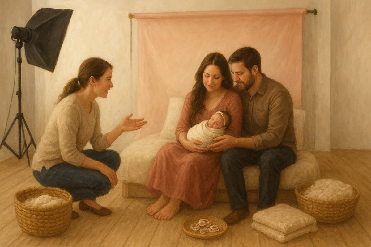 Step-by-Step: Planning and Executing a Newborn Session with Props