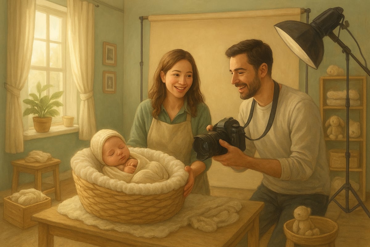 Safety First: Best Practices for Newborn Photography with Props