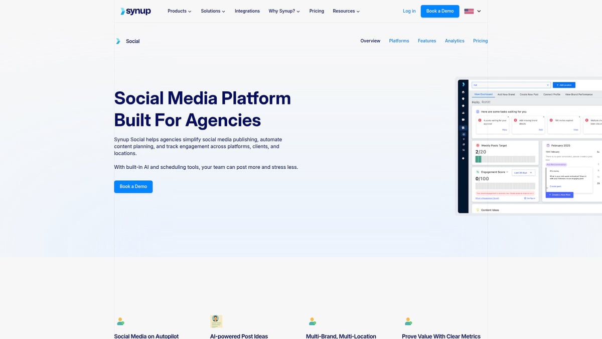 7 Top White Label Social Media Management Tools for 2025 - Synup Social