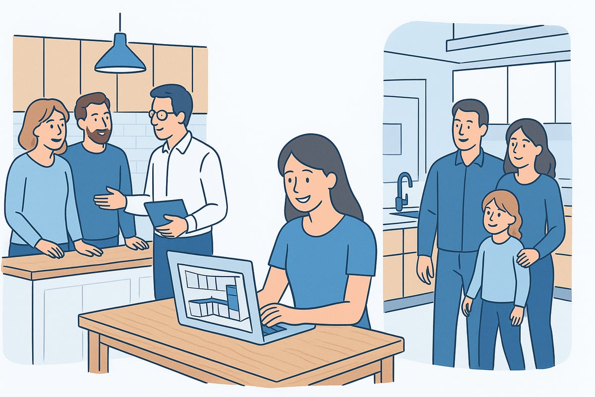 Anbieterwahl: Küchenstudios, Online-Shops & Möbelhäuser im Vergleich