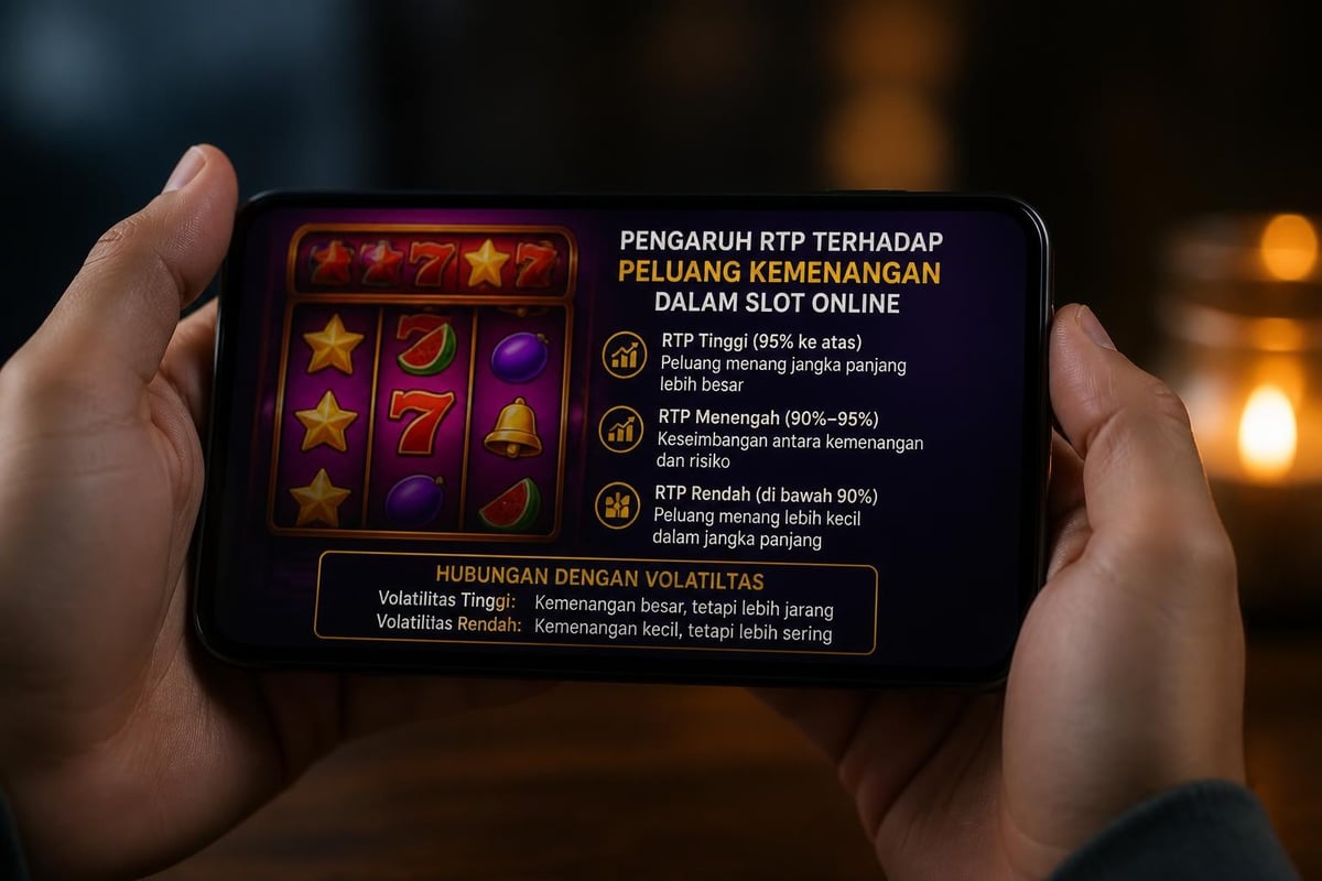 RTP dan volatilitas slot