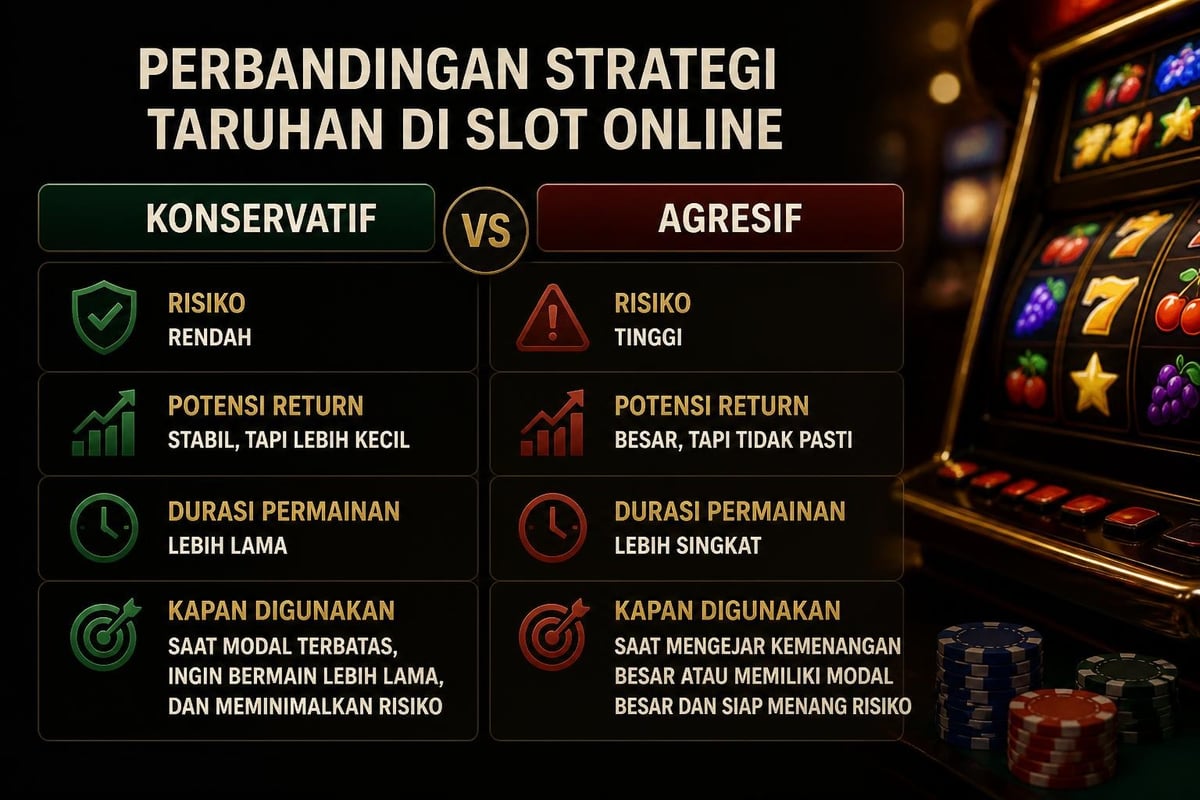 Strategi taruhan slot