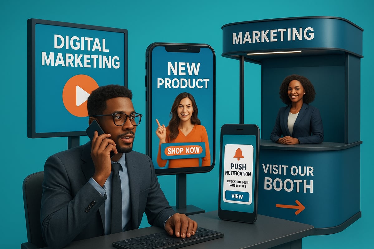 Les principaux leviers et canaux de l’outbound marketing en 2025