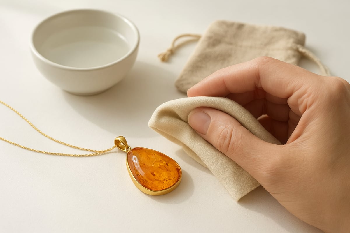 Caring for Your Natural Amber Jewelry