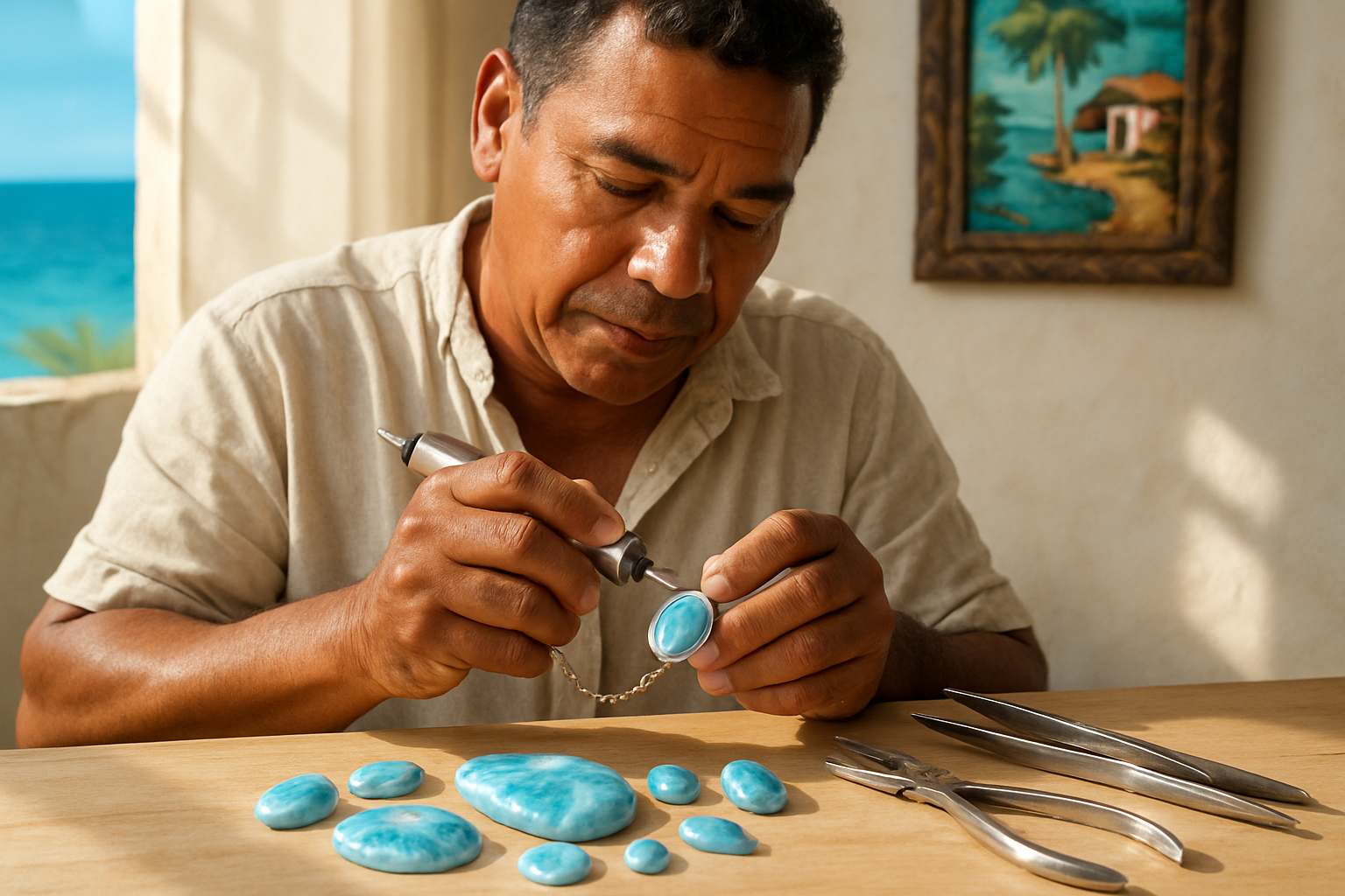 The Cultural and Historical Significance of Larimar in the Dominican Republic