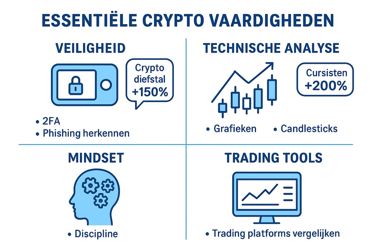 Essentiële vaardigheden voor succesvol starten met crypto