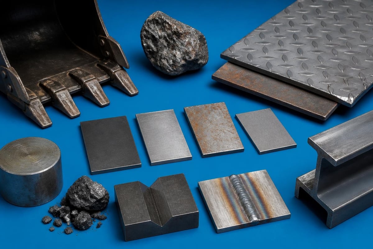 Mining equipment material specifications
