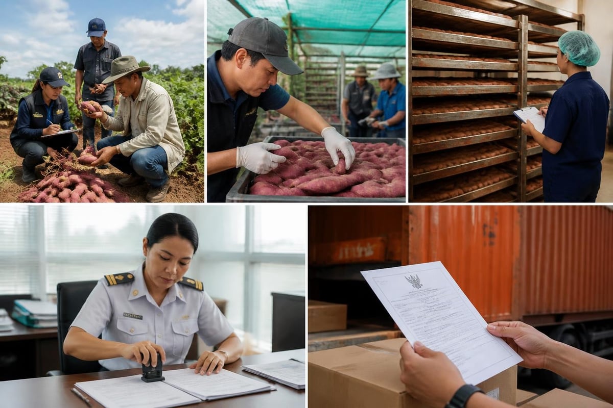 Phytosanitary certification process