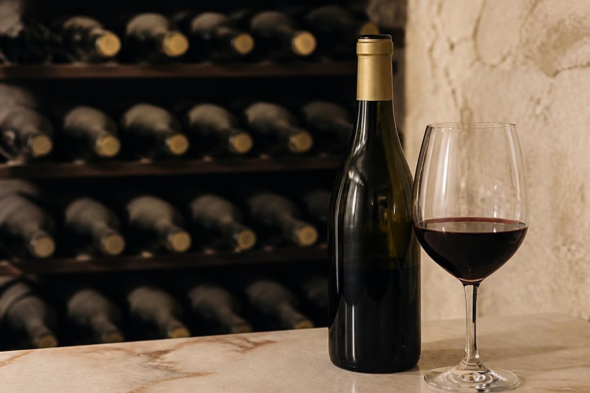 Wine aging process