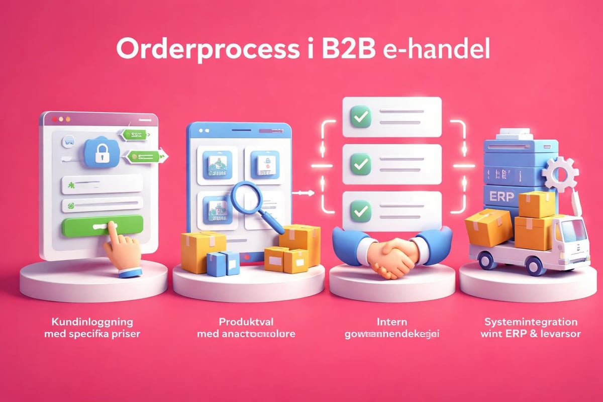 B2B e-handelsworkflow