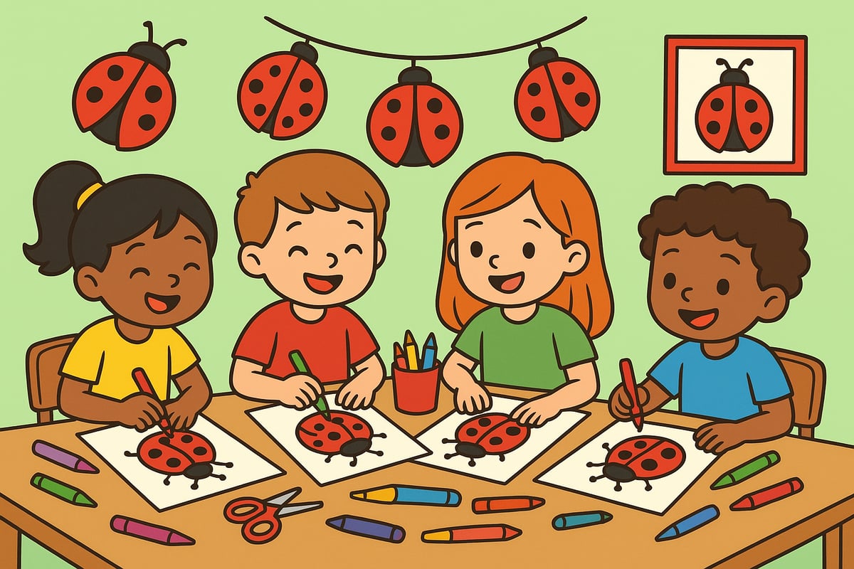 How to Set Up the Perfect Ladybug Coloring Session