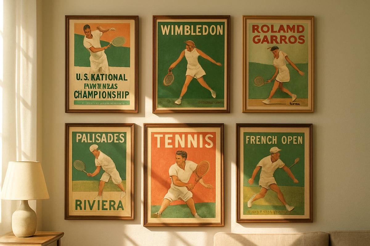 How to Choose the Perfect Vintage Tennis Poster