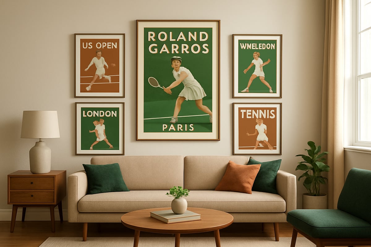 Styling Tips: How to Display Vintage Tennis Posters for Maximum Impact