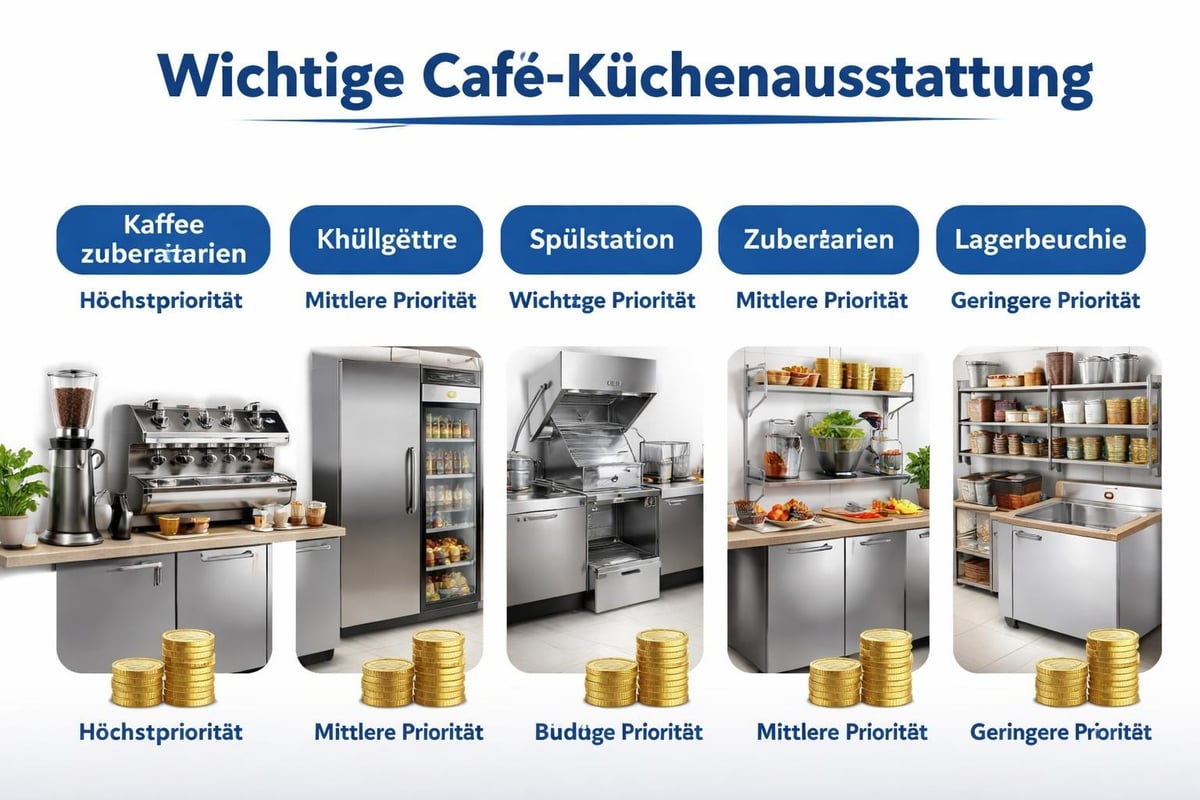 Café Küchenausstattung Budget