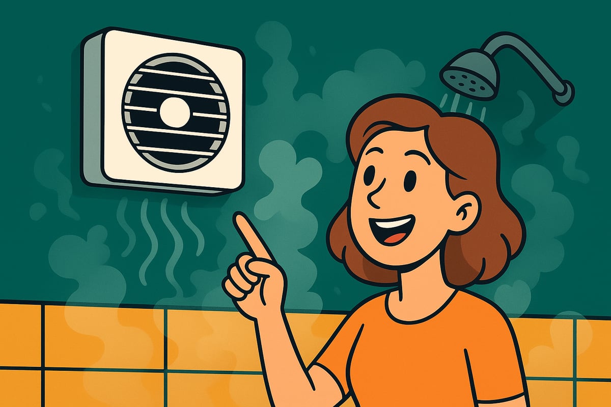 Zakaj je ventilator za kopalnico nujen v 2025?