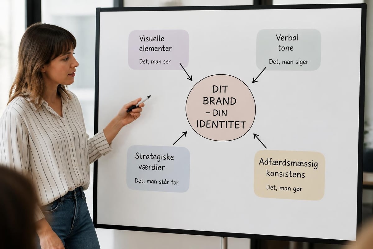 Brandidentitetens kernekomponenter