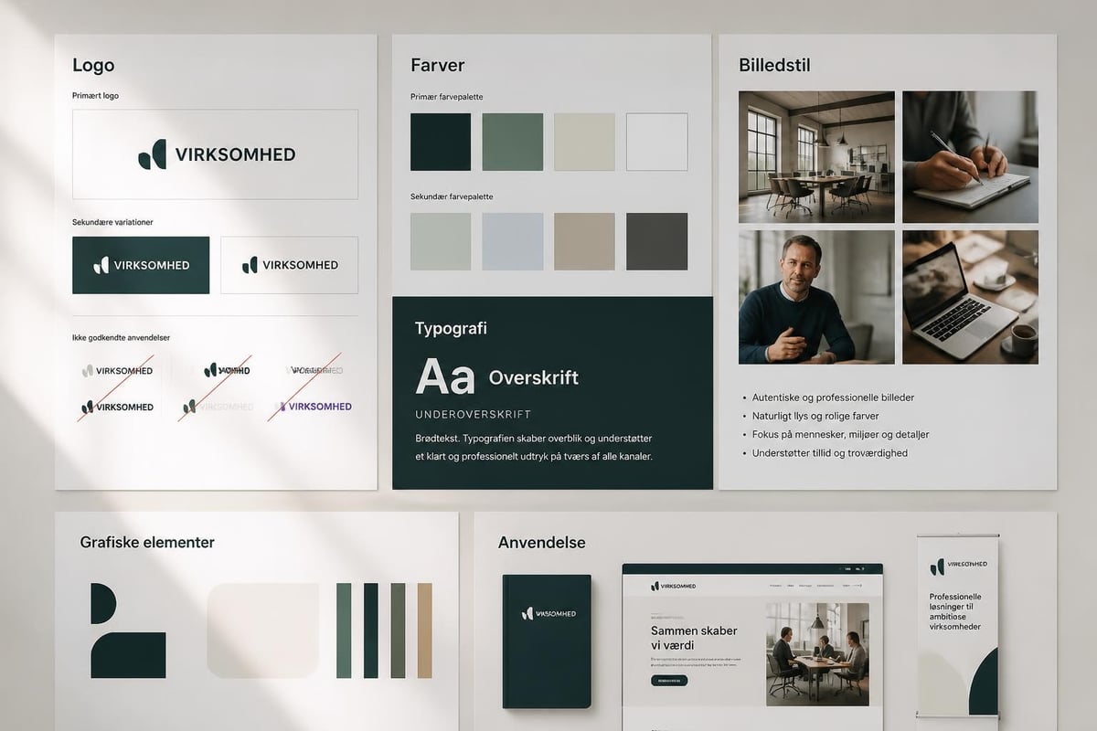 Visuel identitet komponenter