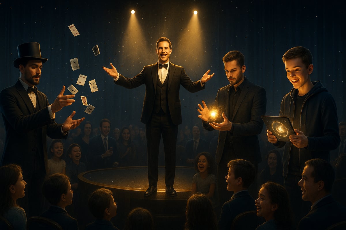 Tipos de Magia para Eventos: ¿Cuál Elegir?