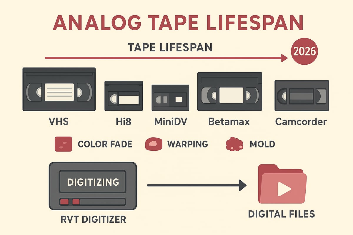 Understanding Video Formats and Why Digitize in 2026
