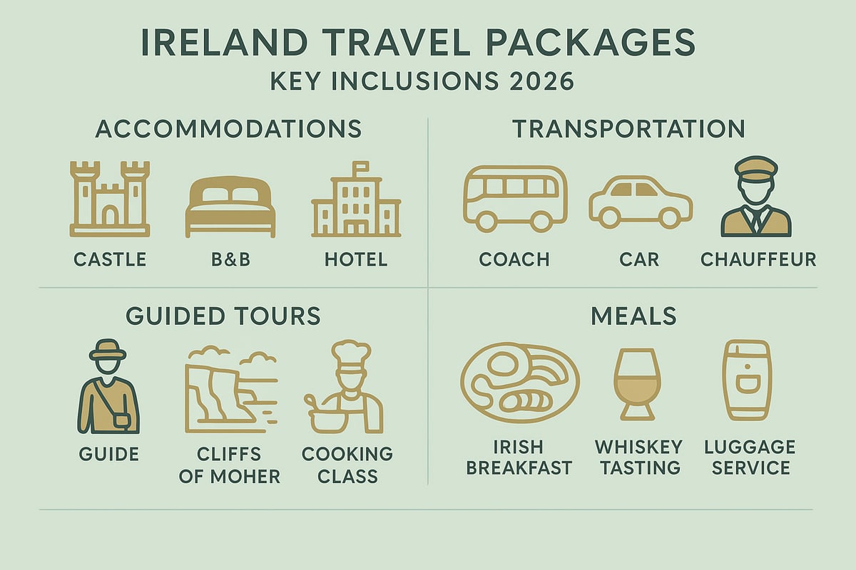What’s Included in Ireland Travel Packages?