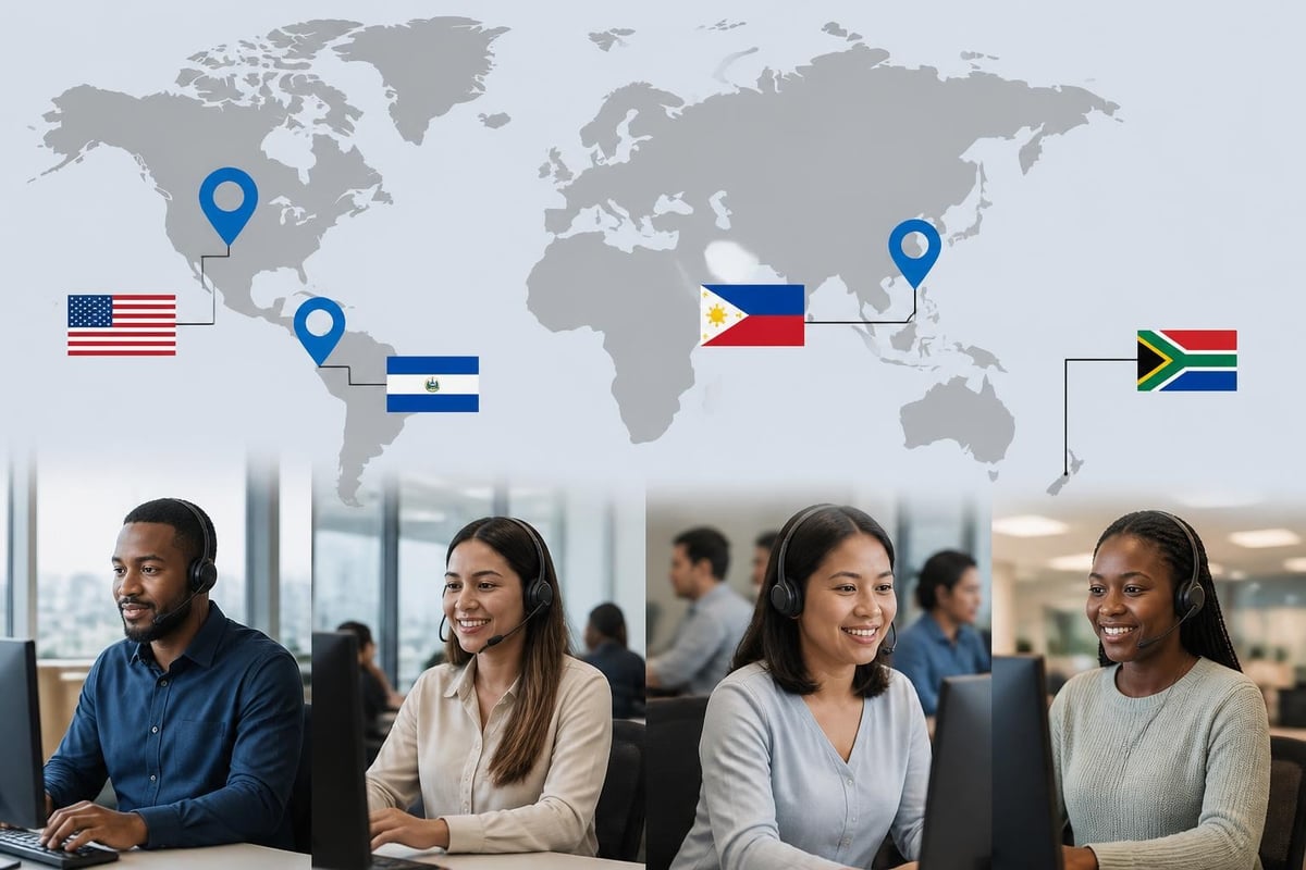 Global BPO location strategy