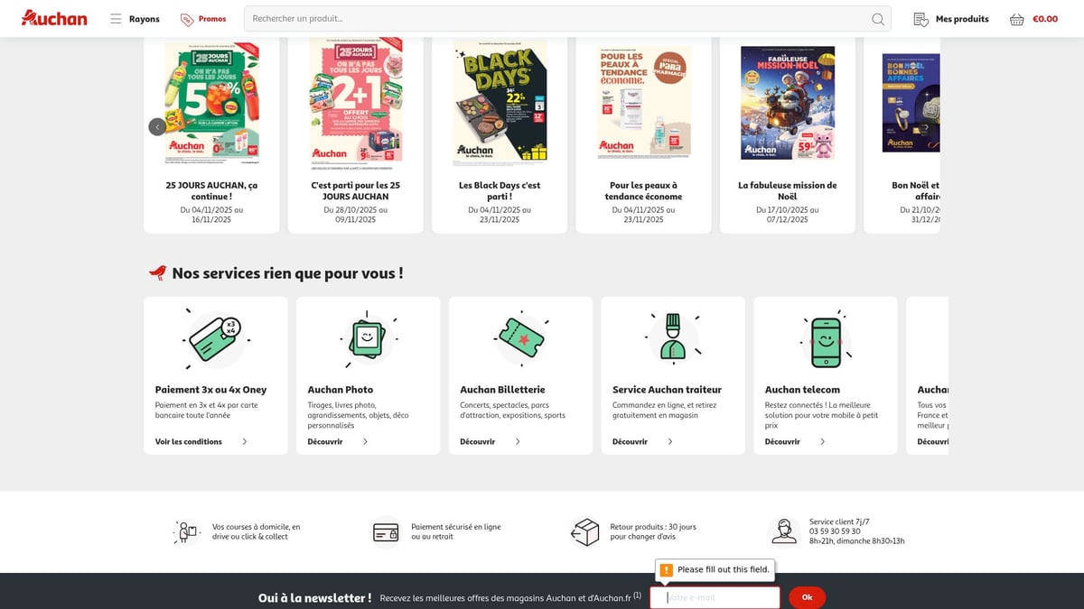 7 Top Grocery Delivery Paris Services to Try in 2025 - Auchan Direct Paris