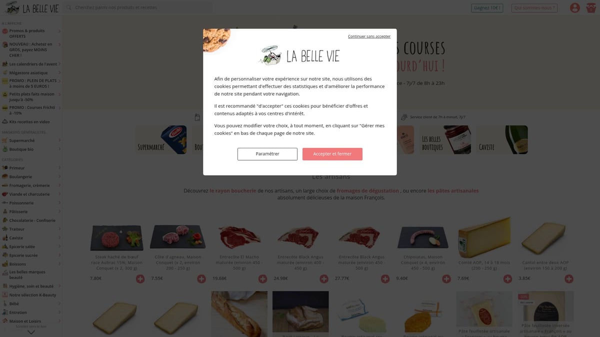 7 Top Grocery Delivery Paris Services to Try in 2025 - La Belle Vie