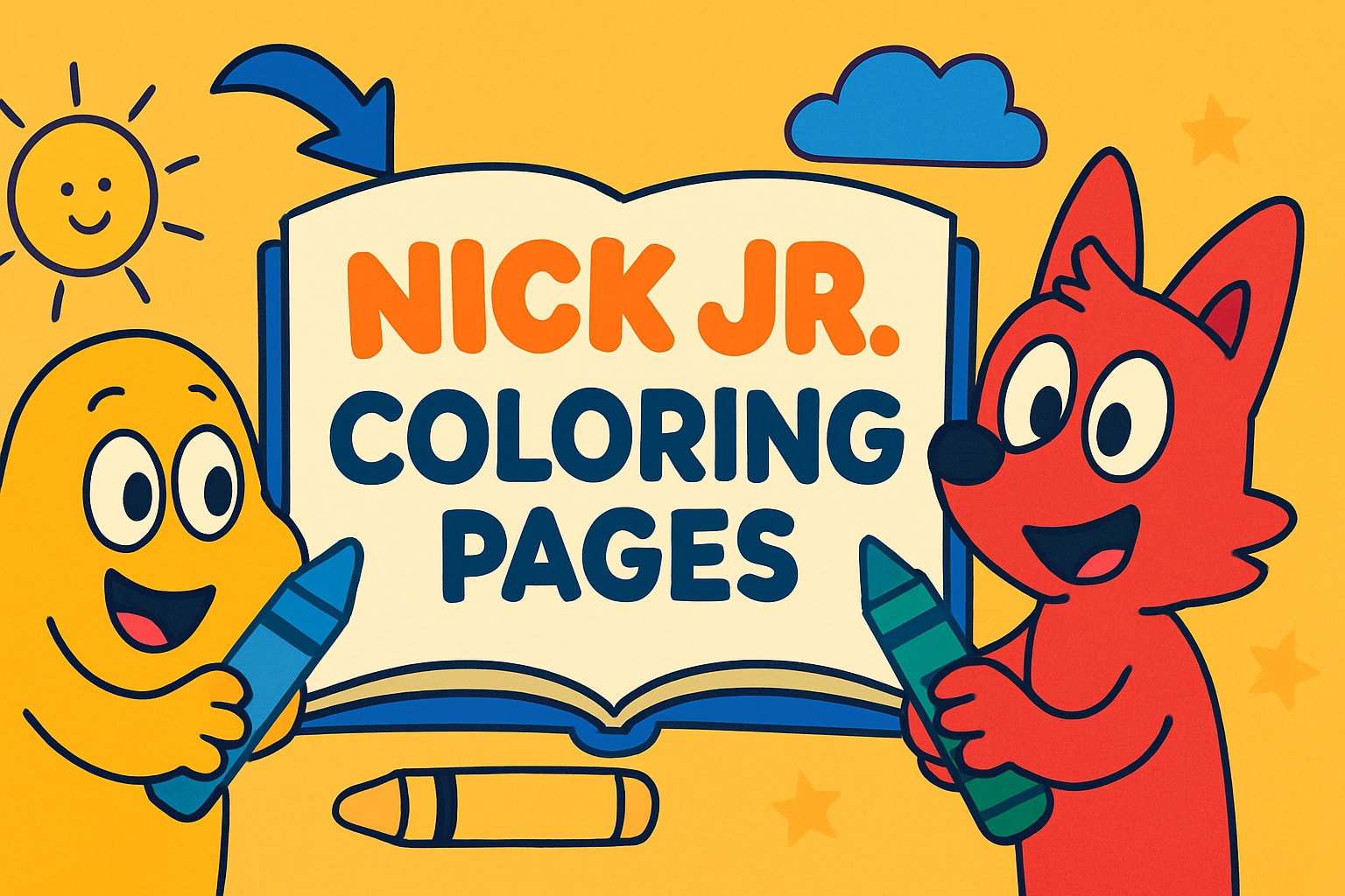 Top 7 Nick Jr Coloring Pages Kids Will Love in 2026