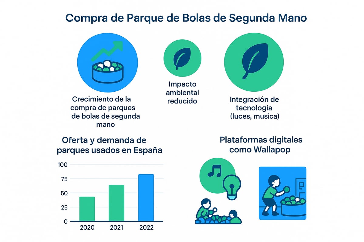 Tendencias en Parques de Bolas de Segunda Mano para 2026
