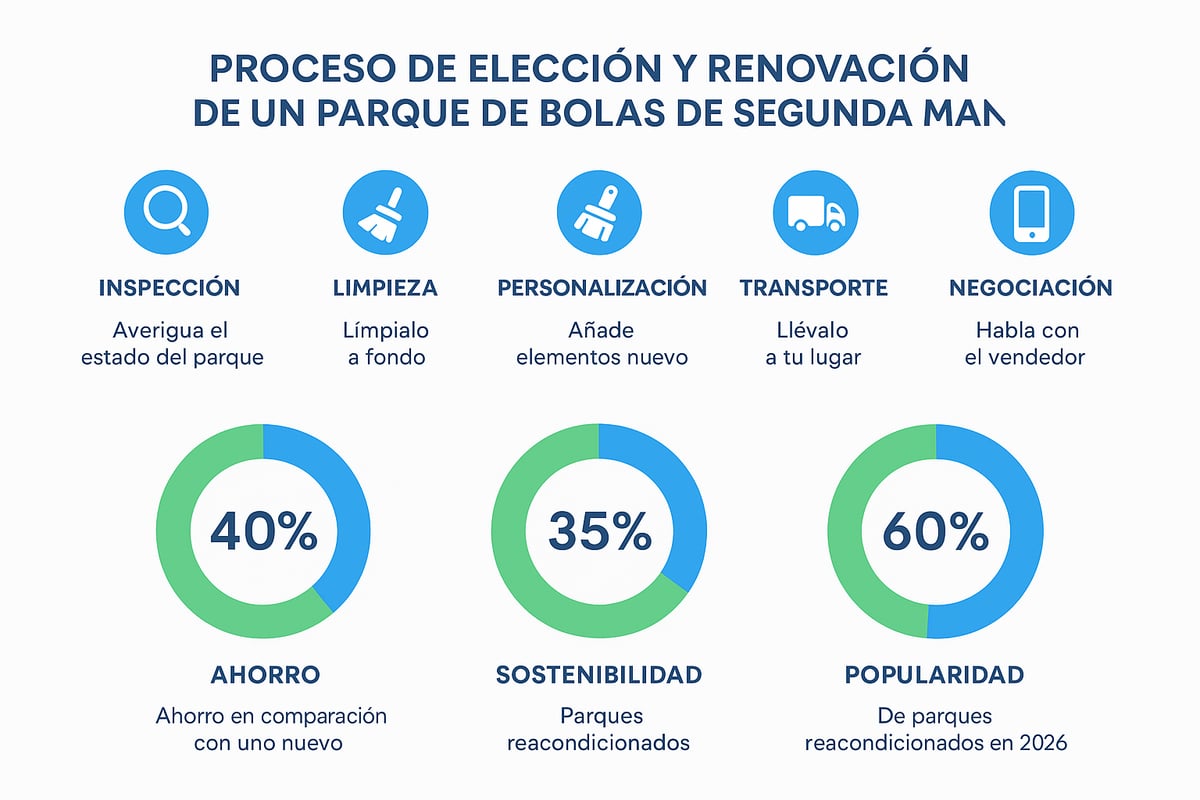 Consejos para Elegir y Renovar un Parque de Bolas de Segunda Mano