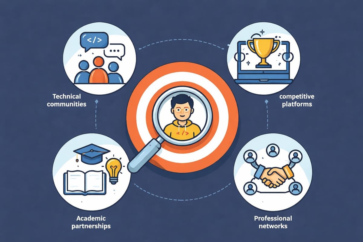 Machine learning talent sourcing channels