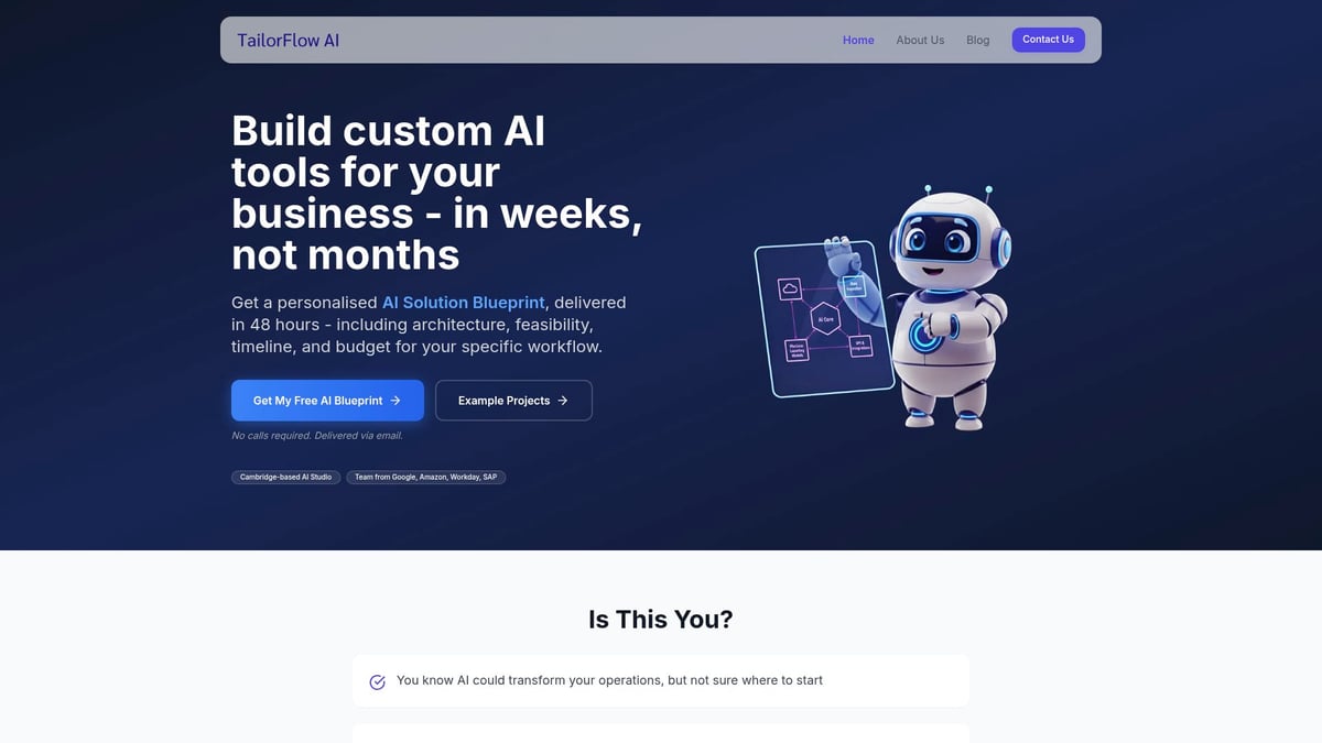 7 Leading AI App Development Company Picks for 2026 - TailorFlow AI