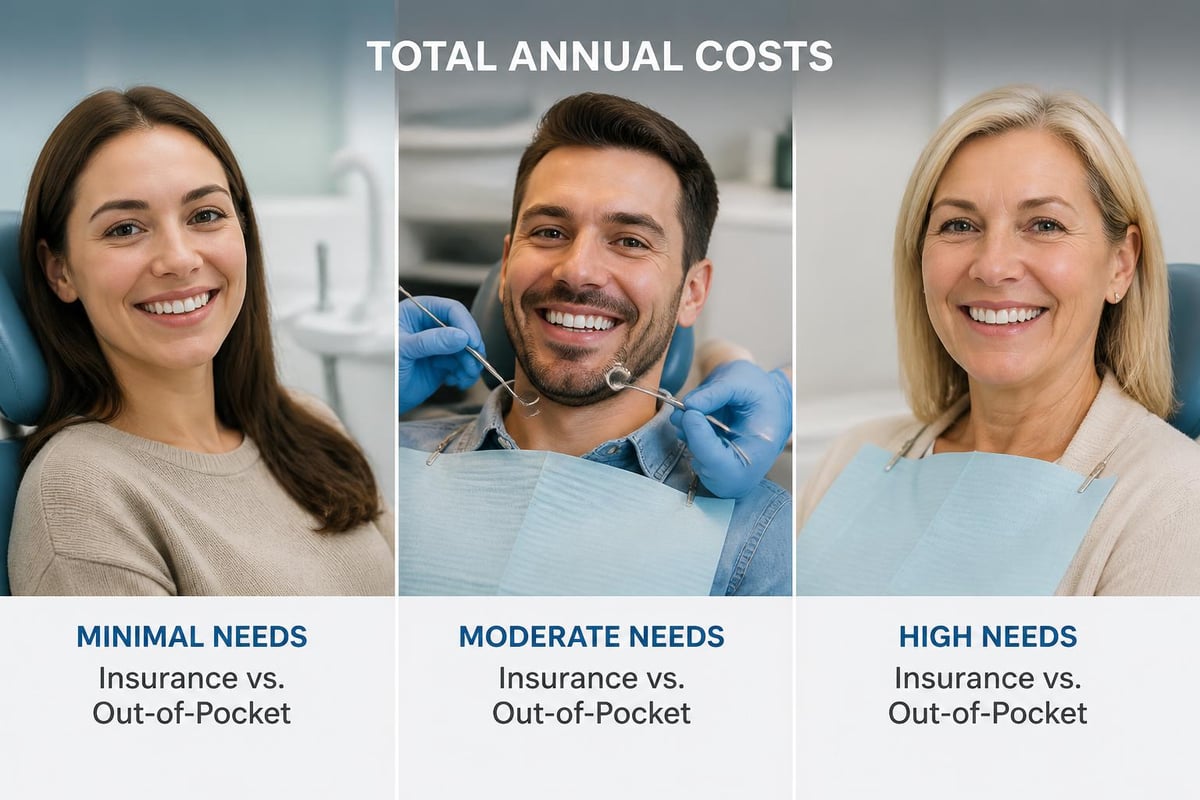 Dental care cost scenarios