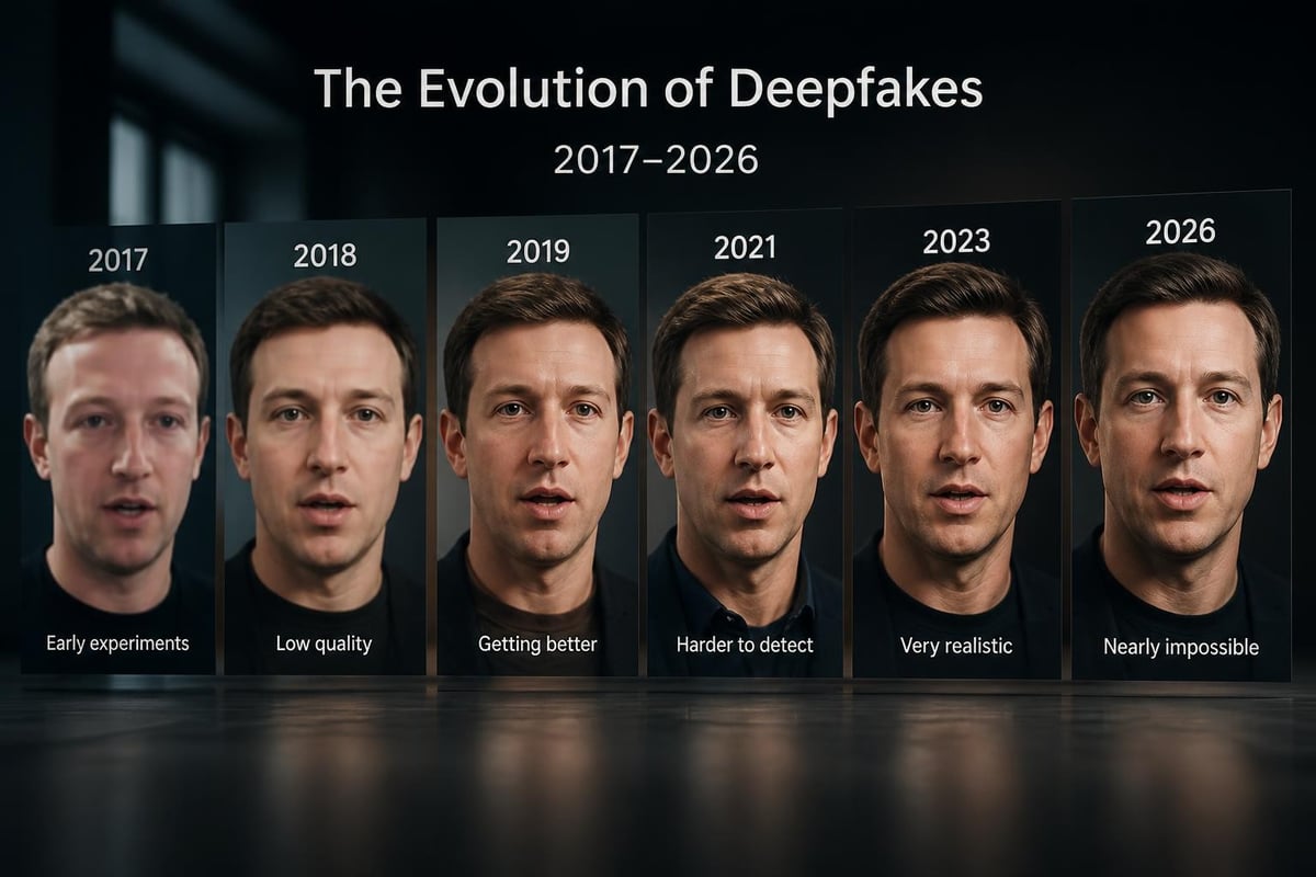 Deepfake technology progression