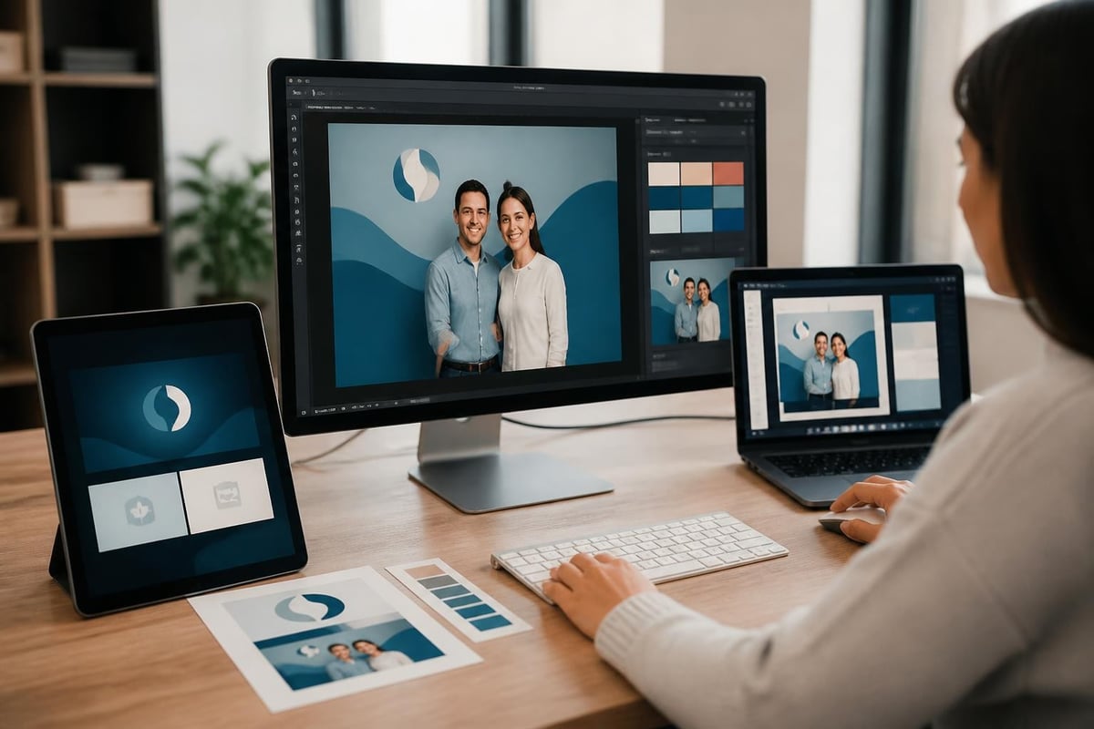 Photo booth branding customization