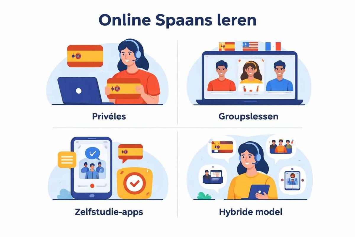 Online Spaans lesmethoden