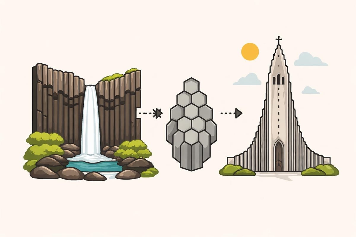 Svartifoss architectural influence