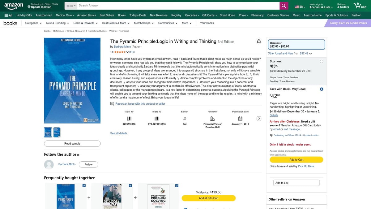 Top 7 Consulting Book Picks to Elevate Your Career in 2026 - The Pyramid Principle: Logic in Writing and Thinking