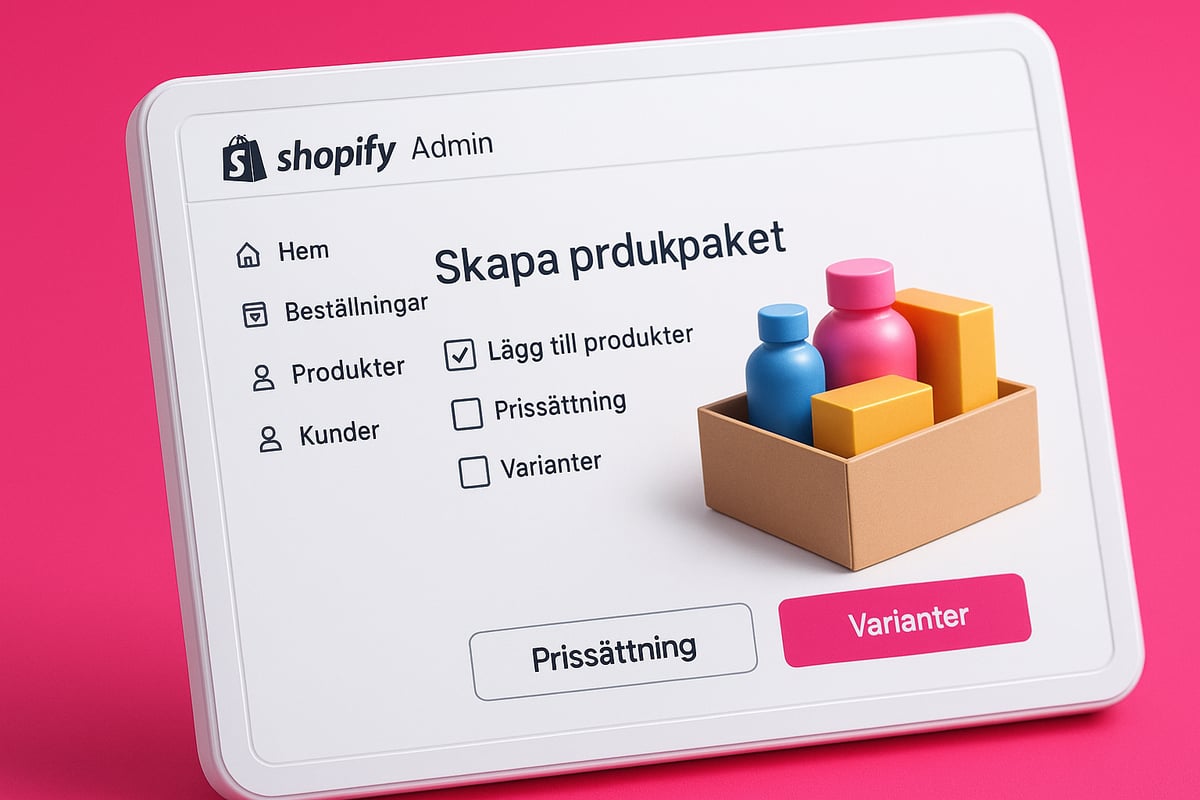 Steg-för-steg: Så skapar du säljande paket i Shopify