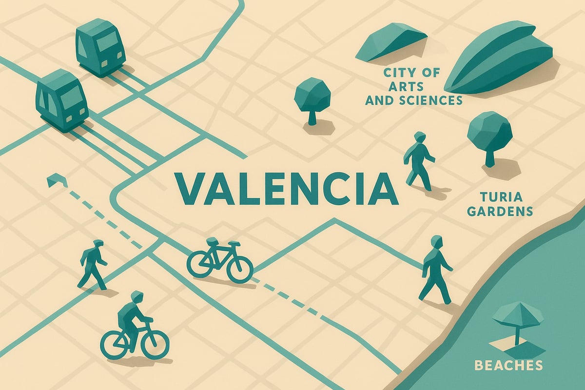 Getting Around: Public Transit, Biking, and Walking Routes