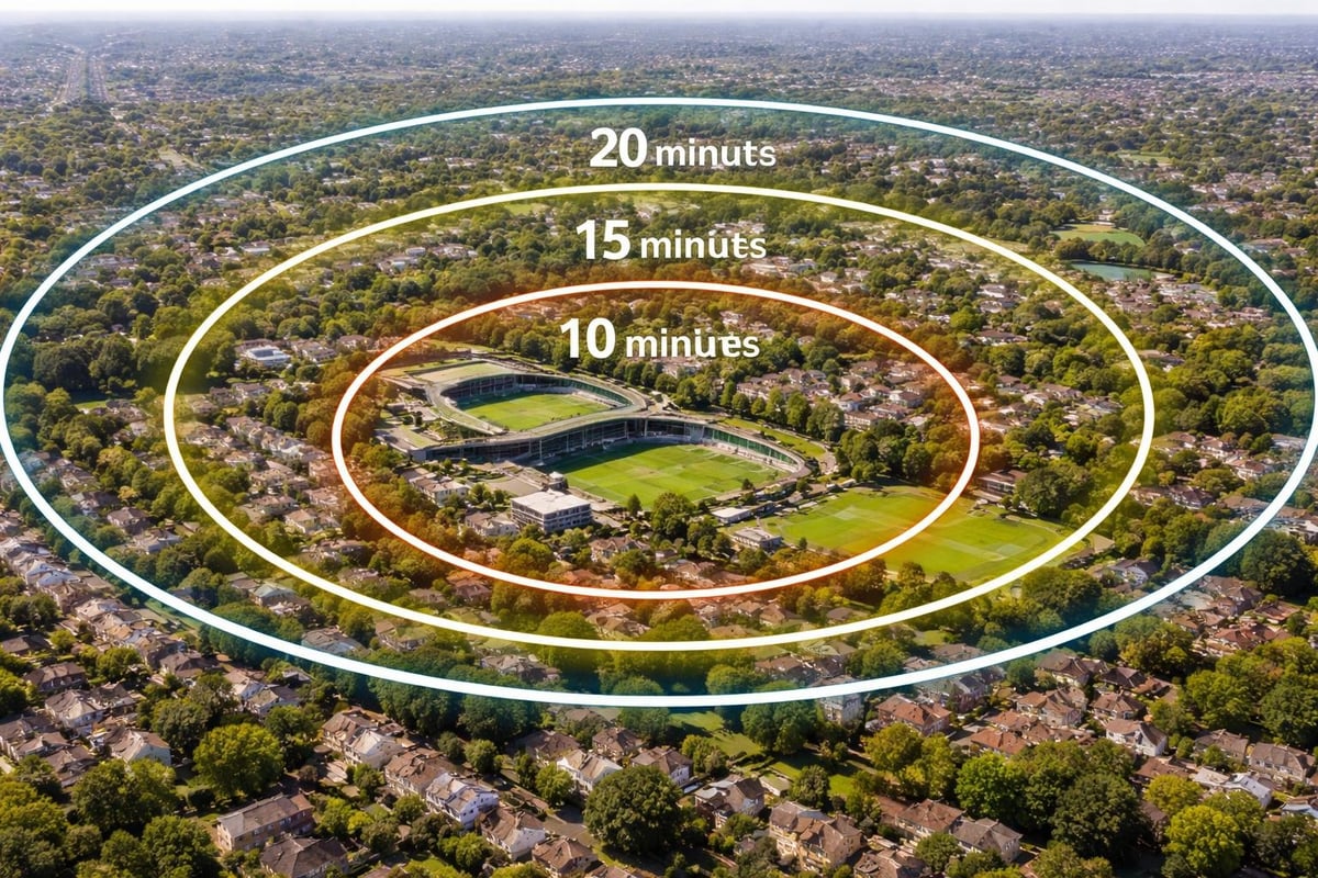 Wimbledon AELTC proximity zones