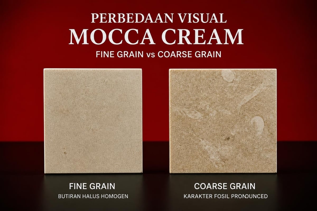 Marmer mocca cream grain variations