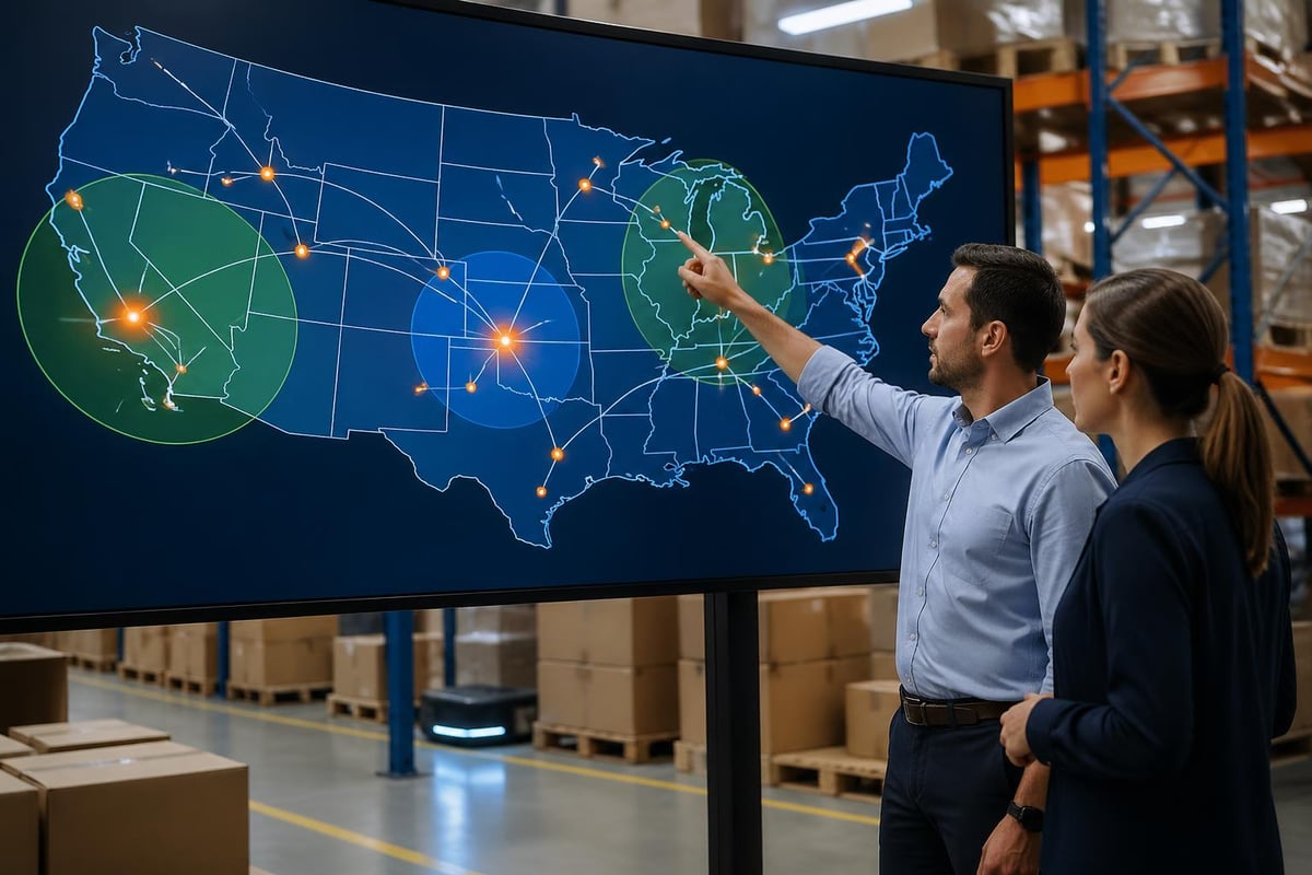 Multi-warehouse distribution strategy