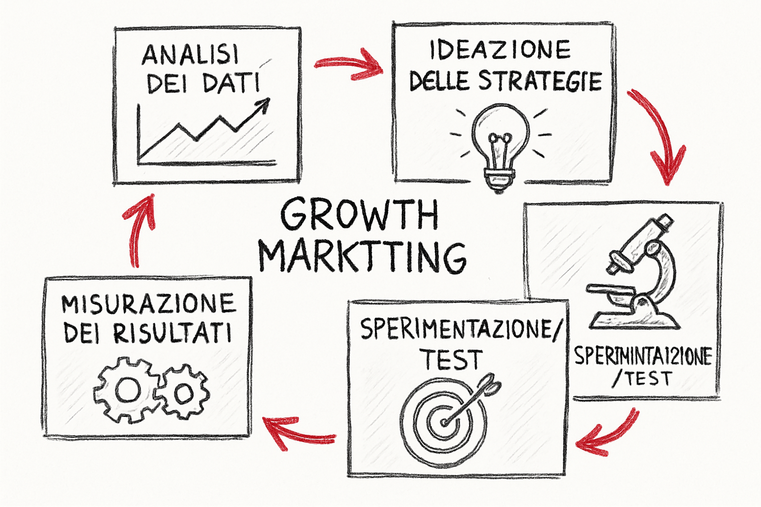 Le Fasi di una Strategia di Growth Marketing Vincente