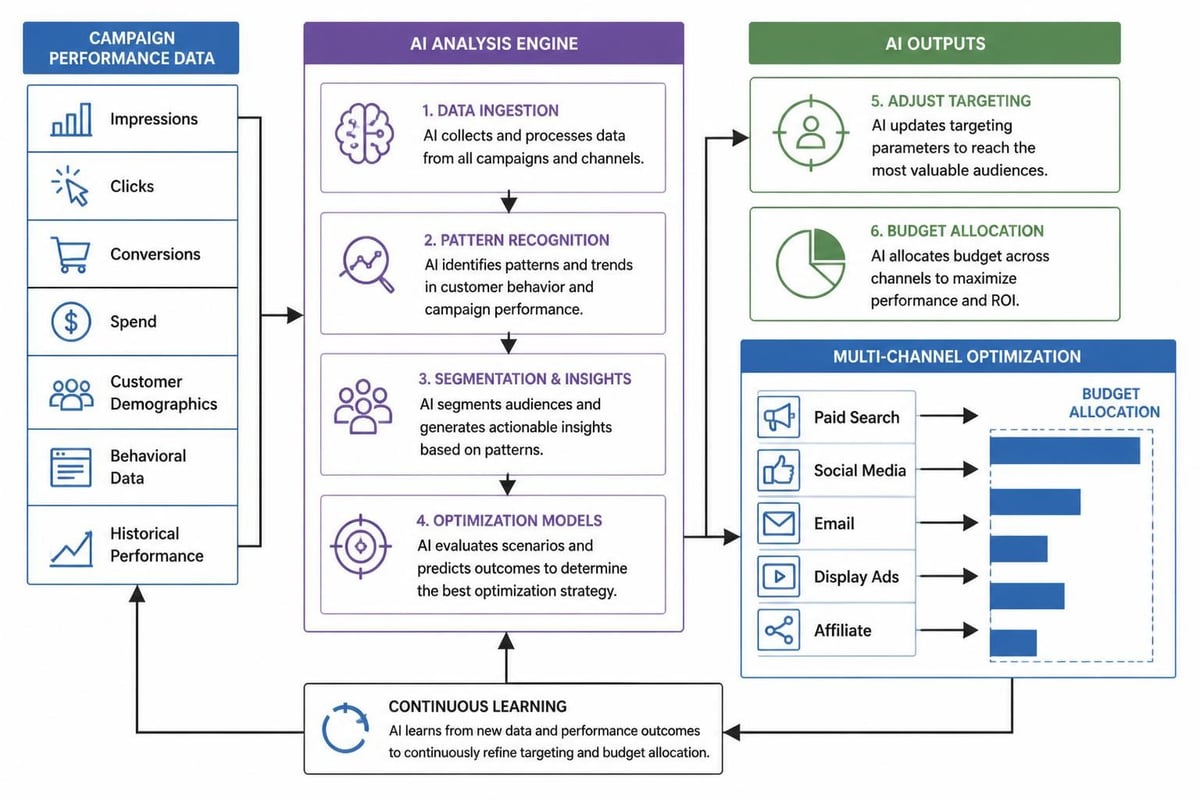 AI campaign optimization process