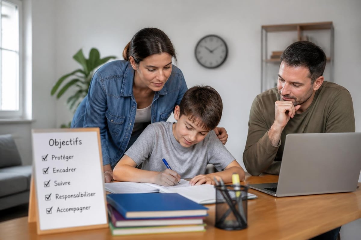 Équilibre contrôle parental et apprentissage