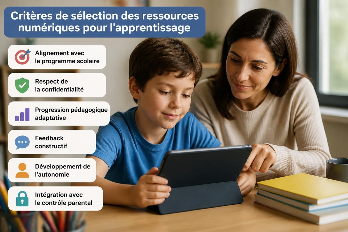 Ressources éducatives numériques encadrées