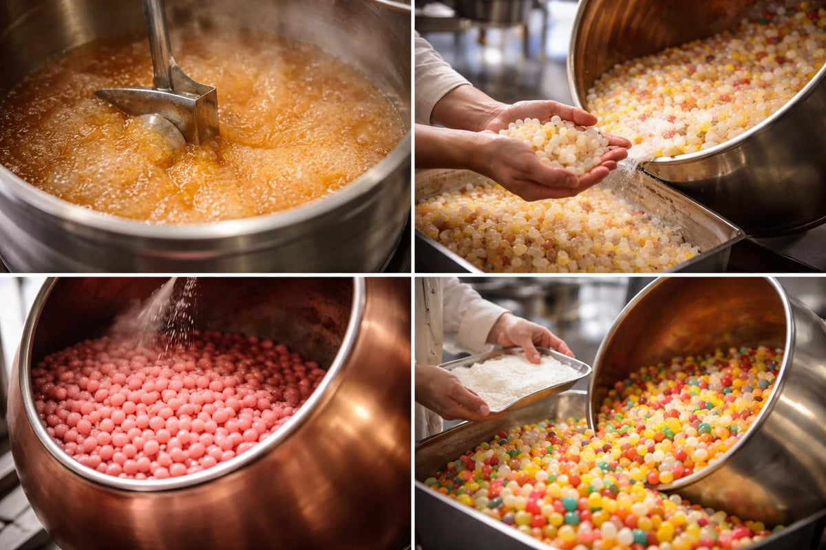 Jelly bean manufacturing process