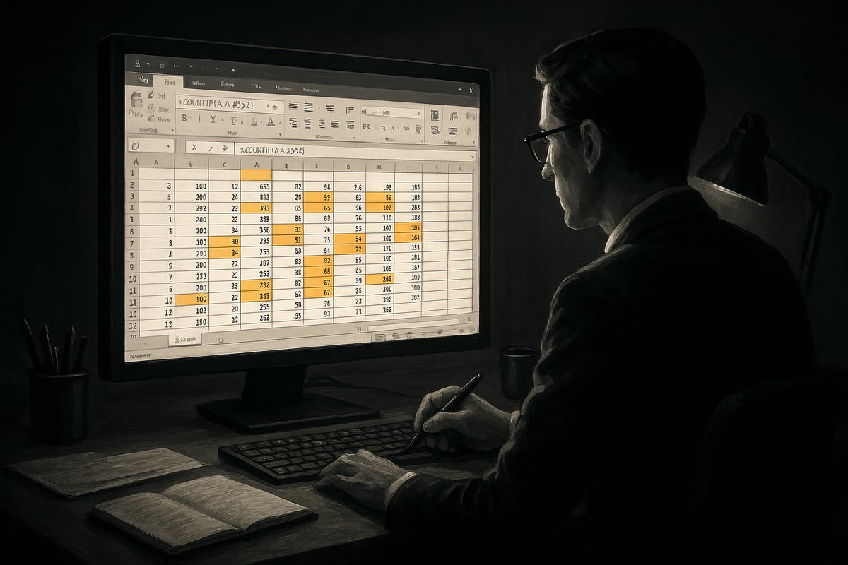 Method 2: Finding Duplicates with Excel Formulas